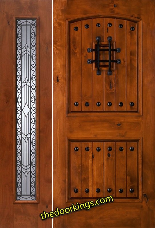 sw70 knotty alder with one iron classic sidelite